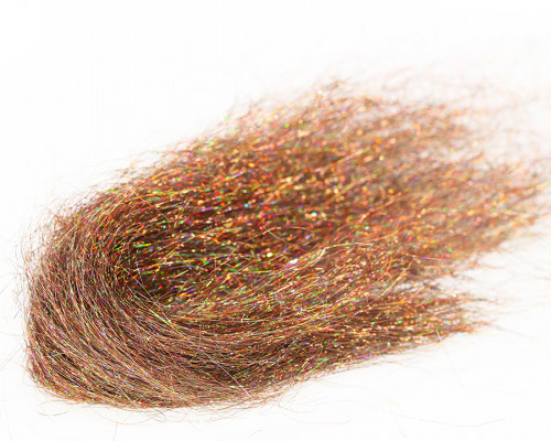 Dyed Holo Angel Hair, Brown / 87